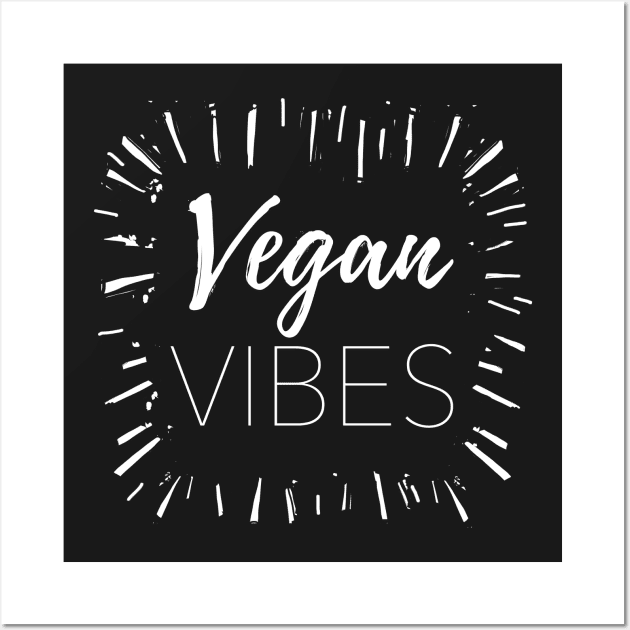 Vegan Vibes Wall Art by IllustratedActivist